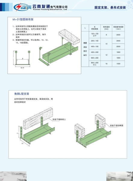 電纜橋架-固定支架